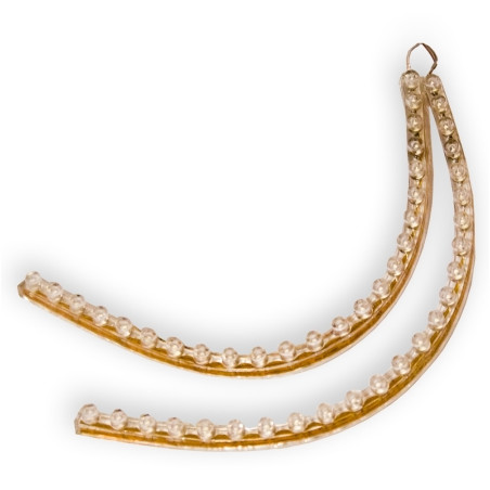 Pasek LED zielony 24/4mm 25cm