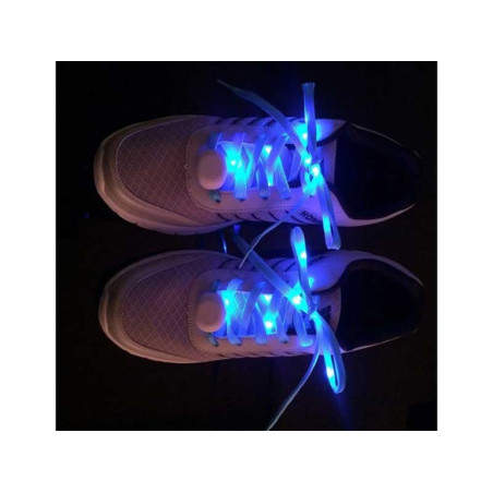 LED-Schnürsenkel blau