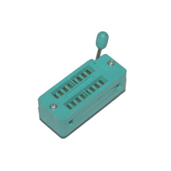 ZIF DIP socket 16-pin