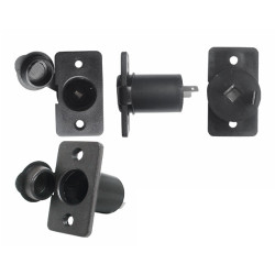 Panel mount cigarette lighter socket