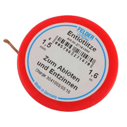 Desoldering braid 2mm 1.6m Felder