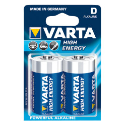 Zestaw 2 baterii Varta High Energy Longlife Power R20