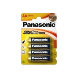 Set 4 Batterien Panasonic Alkaline Power R6